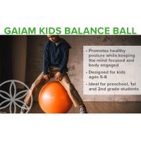 Gaiam Unisex Teen Mission Replacement Ball, Replacement Ball | Orange, 35Cm Us