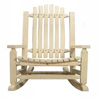 Homestead Collection Adult Rocker, Clear Exterior Finish