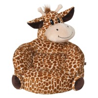 Trend Lab Giraffe Toddler Chair Plush Character Kids Chair Comfy Furniture Pillow Chair For Boys And Girls, 21 X 19 X 19 Inches