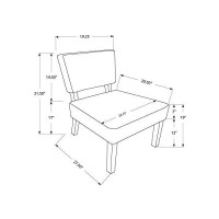 Monarch Specialties I Accent Chair, Vintage French