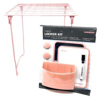 Lockermate 7 Piece Tall Wire Locker Kit (Pastel)