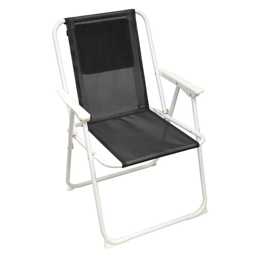 Preferred Nation Portable Beach Chair, Black