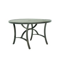 48 Round Dining Table Aluminum Frame Best Patio Furniture(D0102H7F4Qt)