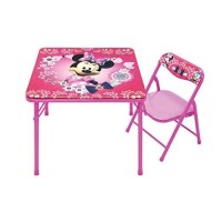 Minnie Mouse Table Blossoms & Bows Jr. Activity Set With 1 Chair