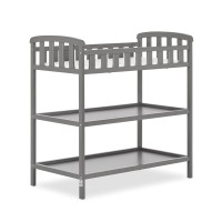 Dream On Me Emily Changing Table In Steel Grey, Comes With 1