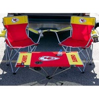 Rawlings Nfl 3-Piece Tailgate Kit,Polyester 2 Gameday Elite Chairs And 1 Endzone Tailgate Table, Carolina Panthers