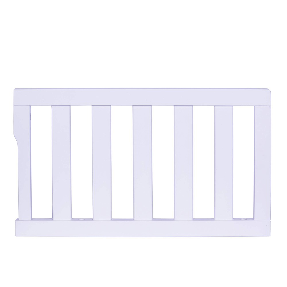 Dream On Me Convertible Crib Toddler Guard Rail In Lavender Ice, Converts Cribs To Toddler Beds, Solid Wood Construction