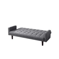 Sommer Tufted Sofa Bed Grey