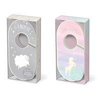 Punch Studio Lady Jayne Baby Nursery Decor Closet Dividers 0-24 Months (Magical Unicorn)