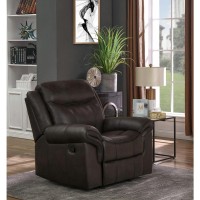 Sawyer Upholstered Glider Recliner Cocoa