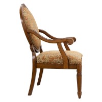 Best Master Furniture Miranda Traditional Living Room Accent Chair & Table Set,