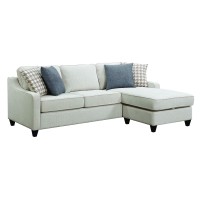 Mcloughlin Upholstered Sectional Platinum