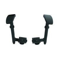 Hon Network Arm Pack - Black Height And Width Adjustable Arms, Set Of 2 (Hvl289)