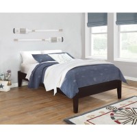 Universal platform bed in cappuccino finishClean lines in a simple transitional styleVersatile for use as standalone bed or paired with any Coaster headboardPine and Asian hardwood constructionSlat kit included