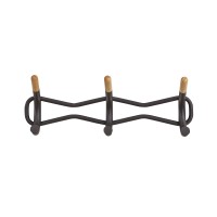 Safco Products 4257Crm Family Coat Wall Rack, 6 Hook, Cream