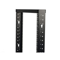 Networx Free Standing Open Frame Network Racks (25U, 2 Post - Cage Nuts)