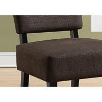 Monarch Specialties I Accent Chair, Brown