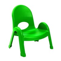 Childrens Factory-Ab7707Pg Angeles Value Stack Kids Chair, Preschool/Homeschool/Daycare Furniture, Flexible Seating Classroom Furniture For Toddlers, Green, 7