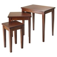 Beechwood Stackable Nesting Tables - Set of 3 Sizes - Modern Design & Practical - Space-Saving & Versatile Craftsmanship