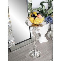 Deco 79 Coastal Aluminum Accent, Side Table 14