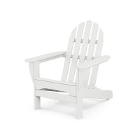 Polywood Ad4030Wh Classic Outdoor Adirondack Chair White