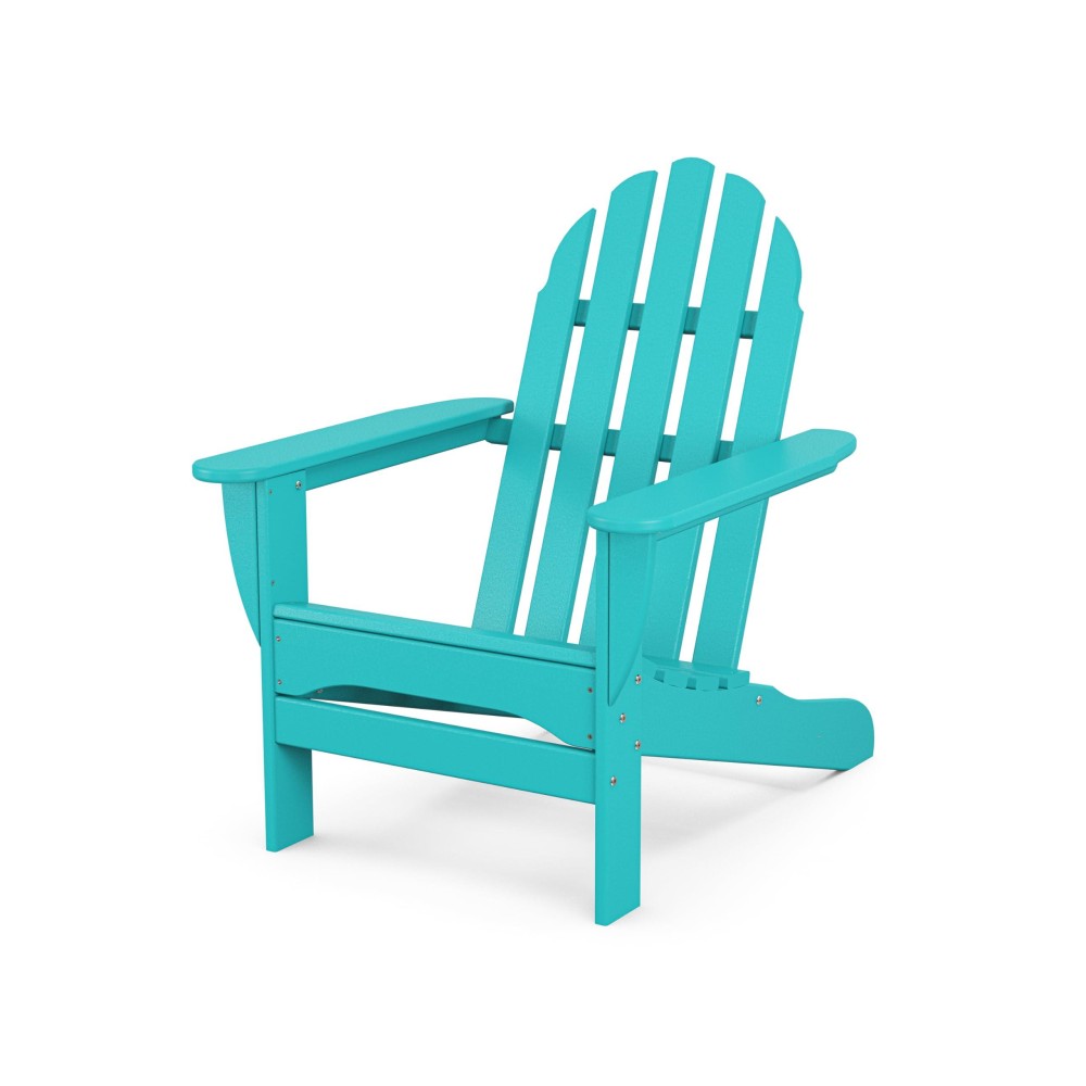 Polywood Ad4030Ar Classic Outdoor Adirondack Chair Polyethylene Aruba