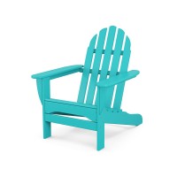 Polywood Ad4030Ar Classic Outdoor Adirondack Chair Polyethylene Aruba