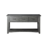 Martin Svensson Home Rustic Collection Sofa - Console Table, Grey