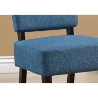 Monarch Specialties I ACCENT CHAIR 2275L x 275W x 315H Blue