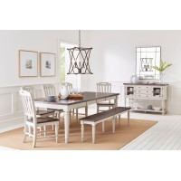 Jofran Inc Orchard Park Solid Wood Rectangular Extension Table