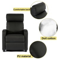 Bestmassage Recliner Chair For Living Room Recliner Sofa Wingback Chair Single Sofa Accent Chair Arm Chair Home Theater Seating