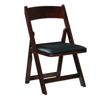 FOLDING GAME CHAIR - CAPPUCCINO