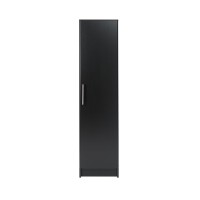 Prepac Elite 16 Narrow Cabinet 16 W X 65 H X 16 D Black