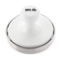 Bbqaid Porcelain Burger Press 5 Round Burger Smasher For Grilling Evenly Stuffed Burgers Hamburger Press Patty Maker Perfe