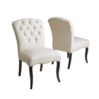 Christopher Knight Home Hallie Dining Chairs, 2-Pcs Set, Linen