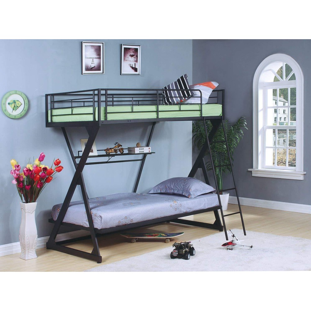 Homeroots Furniture Homeroots King Size Bed, Multicolor