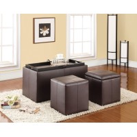 Homeroots Furniture Benches And Ottomans Multicolor