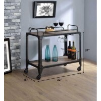 Homeroots Kitchen Carts, Multicolor