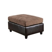 Homeroots Furniture Ottoman, Multicolor