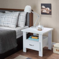 Homeroots Furniture Nightstands And Bedside Table Multicolor