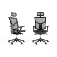 Homeroots Furniture Conference Room Modern Black Office Chair