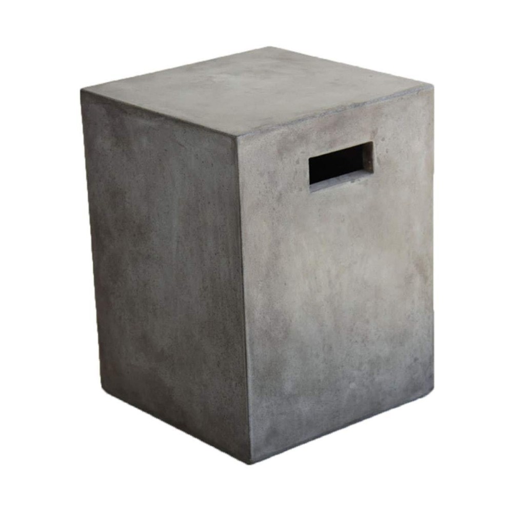 Homeroots Furniture Concrete Dining Stool