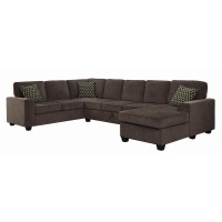 Sectional BrownBlack