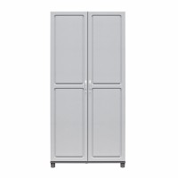 Systembuild Evolution Kendall 36 Utility Storage Cabinet Graphite Graylight Gray