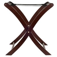 Winsome Scarlett cappuccino Luggage Rack