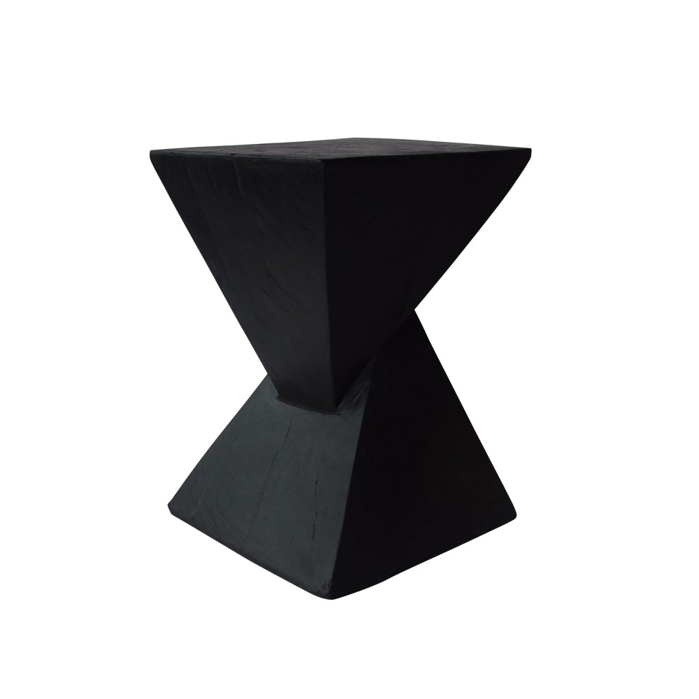 Christopher Knight Home Jerod Lightweight Concrete Accent Table Black