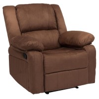 Harmony Series Chocolate Brown Microfiber Recliner