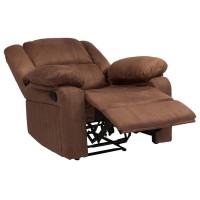 Harmony Series Chocolate Brown Microfiber Recliner