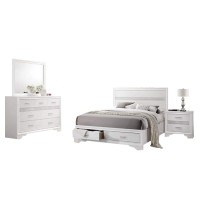 Eastern King Bed 4 Pc Set