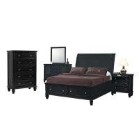 Eastern King Bed 5 Pc Set